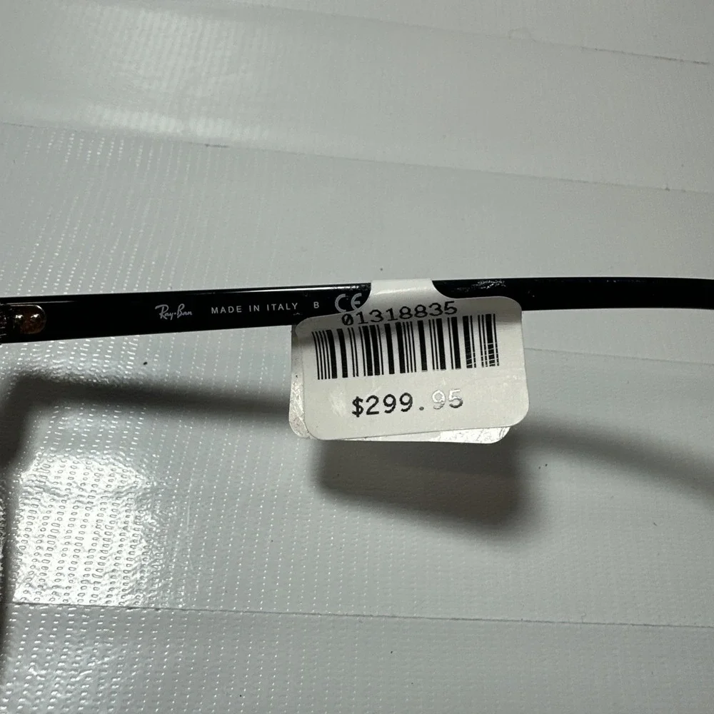 Ray-Ban  Frames RB3016 CLUBMASTER W0365 Black Gold Square 51-21-145 Retail $299